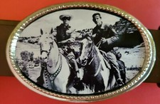 THE LONE RANGER TONTO Epoxy Photo Buckle - NEW
