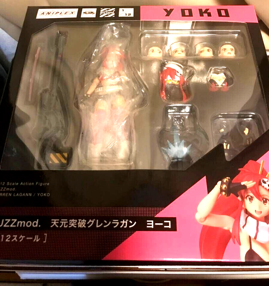 早期予約特典付き　BUZZmod. 天元突破グレンラガン ヨーコ 天元突破グレンラガン』ヨーコがカミナに続いてBUZZmod.でフィギュア化