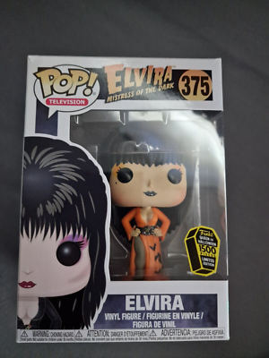 strapless open back dress Funko Pop! Elvira Mistress of the Dark Orange Dress (Lightly Damaged Box)  Spooky Empire Exclusive 1500 Pcs #375