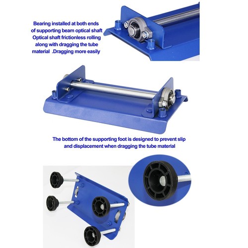 1pc Meterial Cutting Machine Feeding Balance Rolling Support Rack Height Adjust - Picture 16 of 18