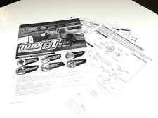 MUGE2024 MUGEN SEIKI MBX8TE 1/8 TRUGGY INSTRUCTION MANUALS