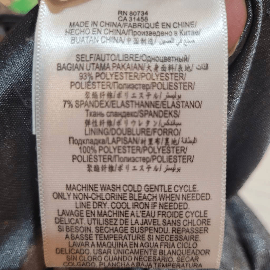 BCBGENERATION Women's Silver/Gray Poly/Spandex Co… - image 14