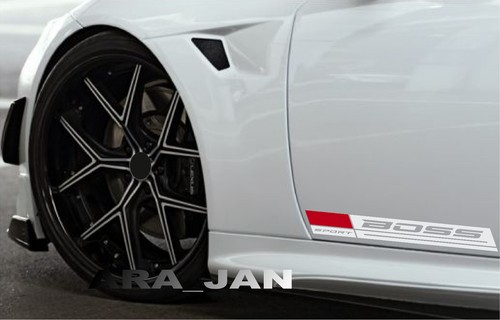 BOSS Sport Decal Sticker car racing stripe emblem logo auto motorsport PAIR 2pcs - Picture 4 of 8