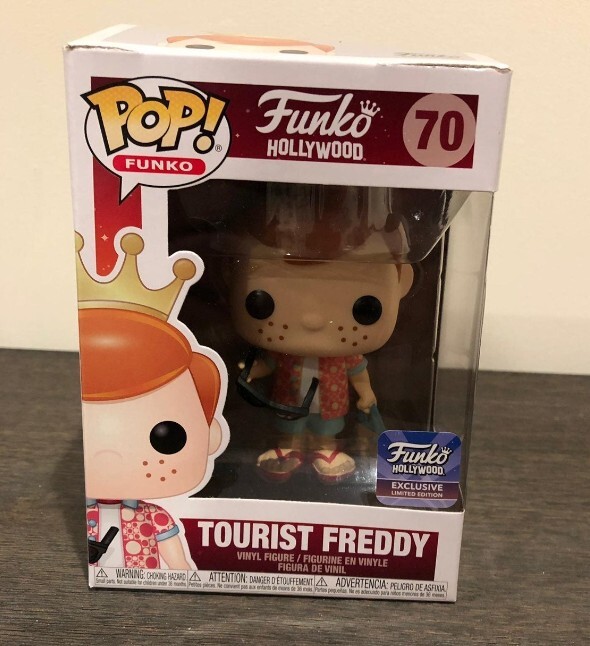 Funko Tourist Freddy Hollywood Exclusive Limited Edition #70 Damage Box.