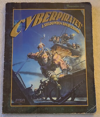 Shadowrun CyberPirates! FASA Corporation Staff 1997 Paperback Read Description 