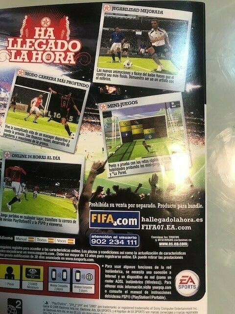 その他 FIFA 07 - PSP FIFA 07 JUEGO PSP PLAYSTATION ESPAÑOL EA SPORTS AM | eBay