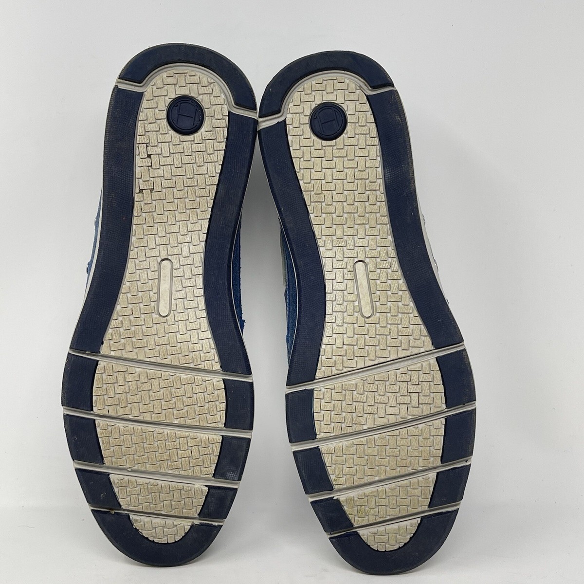 Cole Haan Boat Shoes Mens 9 M Blue Leather Slip On Casual 