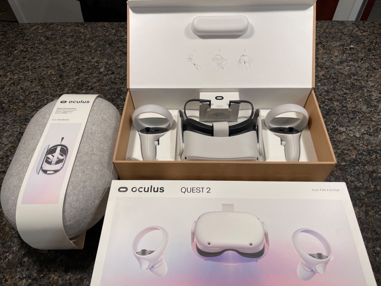 Meta Oculus Quest 2 128GB VR Headset.