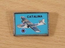 Vintage PBY-6 Catalina Flying Boat Royal Air Force Pin Brooch British Made VGC