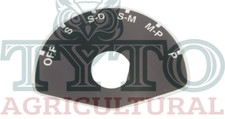David Brown 850 880 950 990 Implematic Tractor Light Switch Positions Badge
