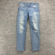 Levis Jeans Womens 27 Blue Slight Curve Modern Rise Skinny Light Wash 27x27