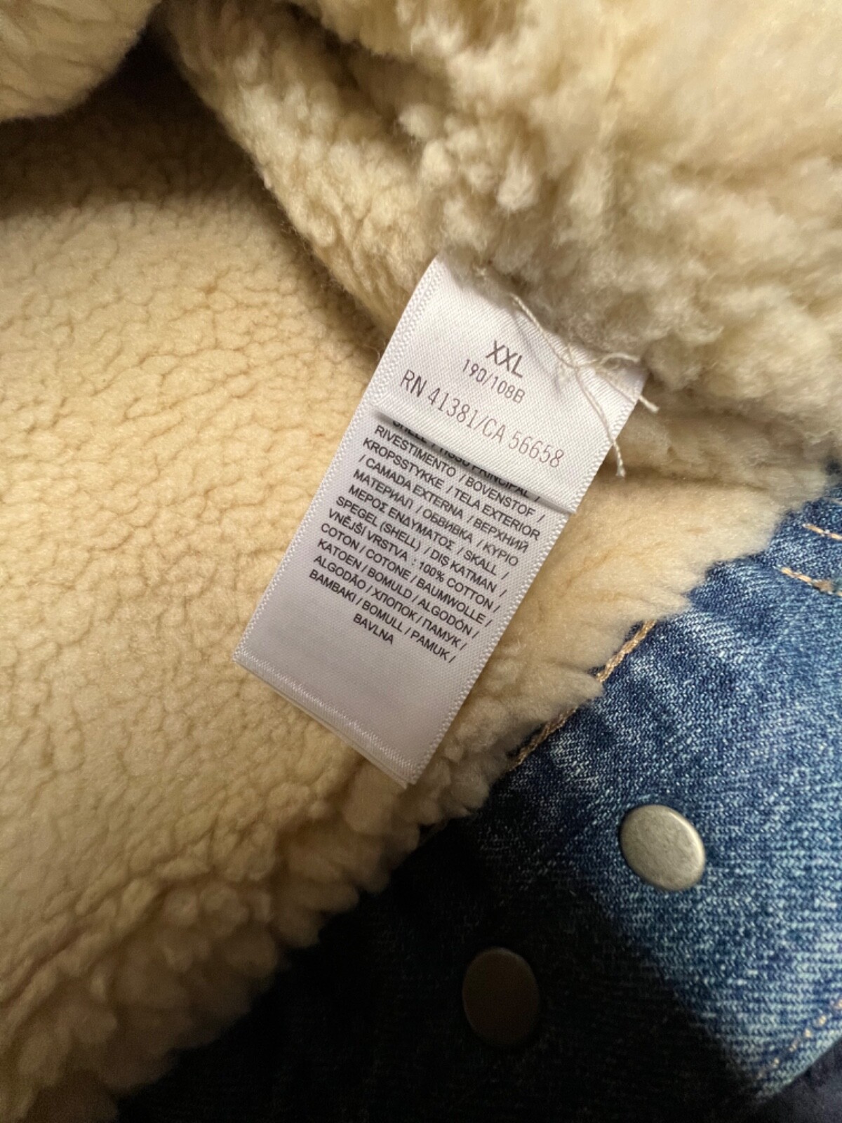 POLO RALPH LAUREN ICON SHERPA SIKESTON DENIM TRUCKER JACKET MEN SIZE S,XL,2XL image 8