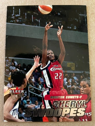 2000 Fleer Ultra Sheryl Swoopes #53 WNBA Comets USA Olympic team Texas Tech