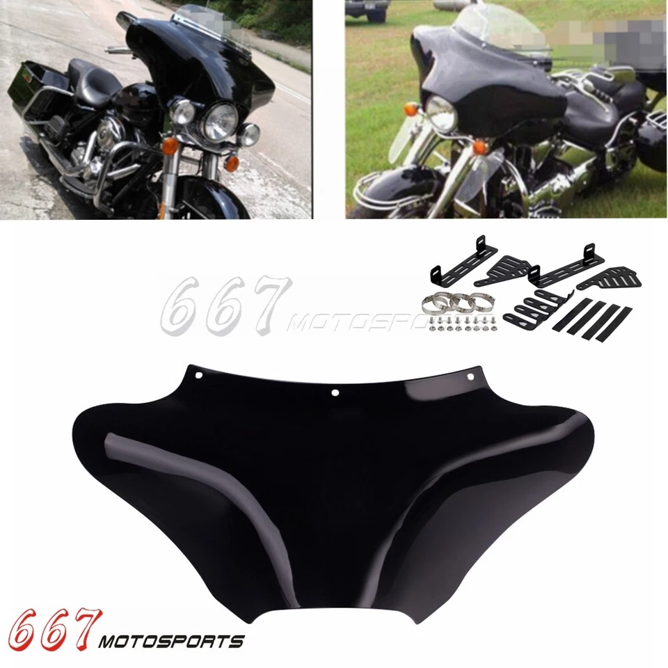 Batwing Fairing Kit For Kawasaki Vulcan 1500 VN1500 VN750 VN800 VN900 VN1600 - Imagem 2 de 4