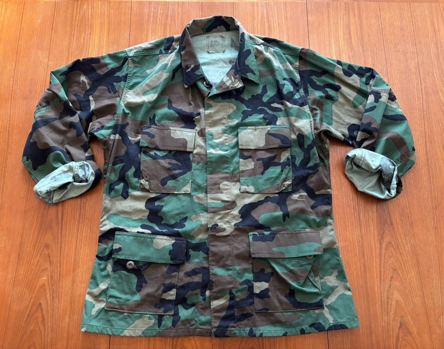 Men’s Camouflage Disney Aladdin Custom Jacket Size Large Regular Army Abu Monkey image 2