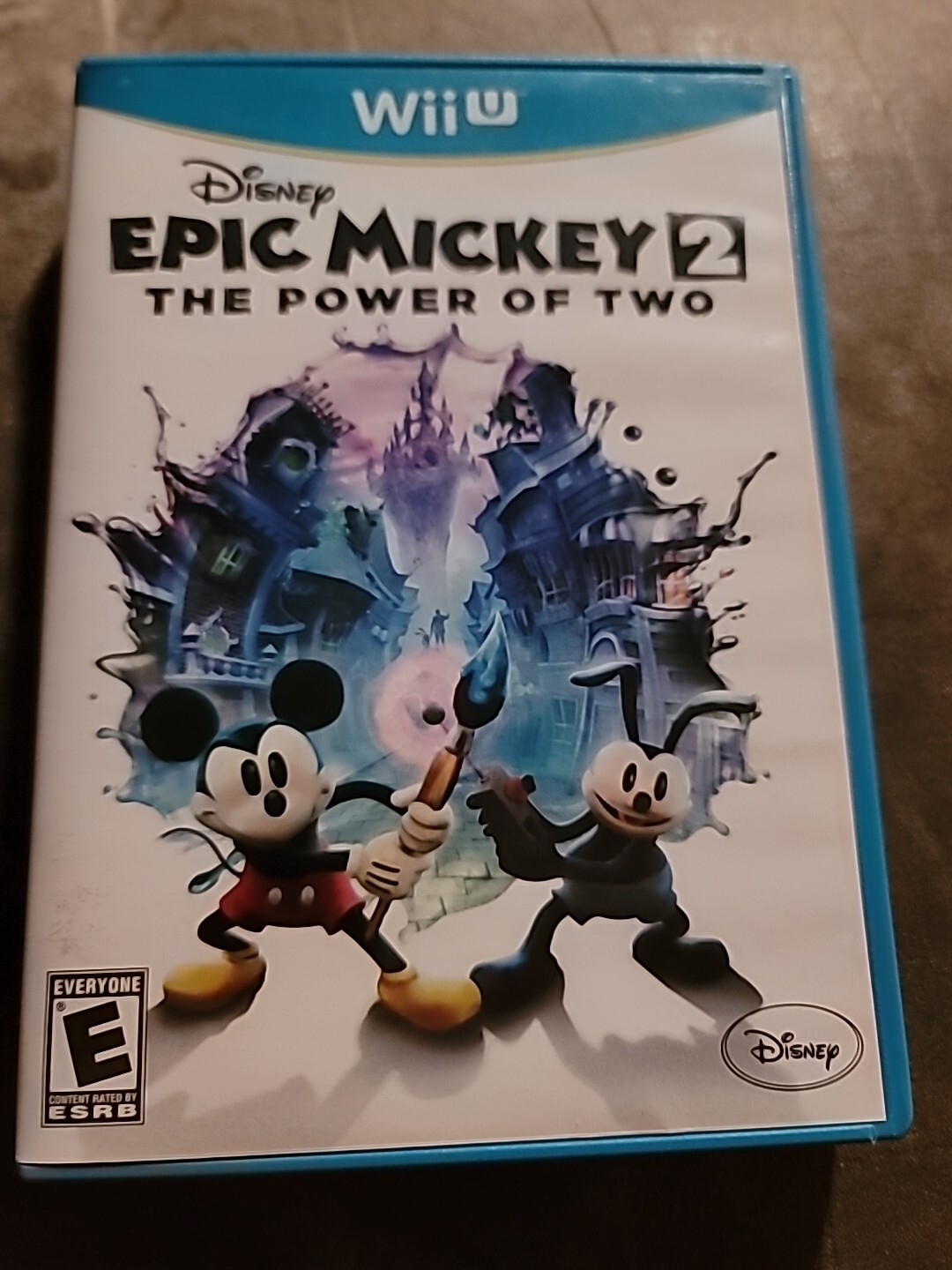 Disney Epic Mickey 2 The Power of Two Wii U Nintendo Complete in Box