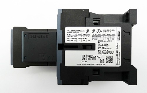 Siemens Sirius 3RT2017-2BB41 E:06 + 3RH2911-2HA22 E:03 + 3RT2916-1BB00 -unused- - Bild 7 von 9