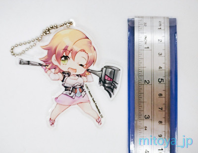 Official RWBY Nora Valkyrie Mekakushi SD Acrylic Keychain Goo Goo Dept. Japan