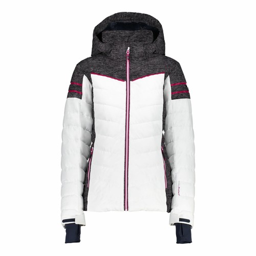CMP Ski Jacket Snowboard Woman Zip Hood 