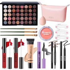 Makeup Set for Women, Makeup Full Kit for Beginners & Professionals, Travel