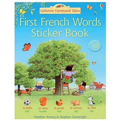 First Words Sticker Book (Farmyard T..., Amery, Heather