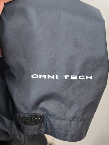 Columbia Youth Size M 10/12 Windbreaker Jacket Black Omni Tech - Picture 13 of 13