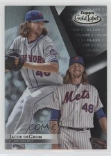 2018 Topps Gold Label Class 1 Black Jacob deGrom #63 1h5