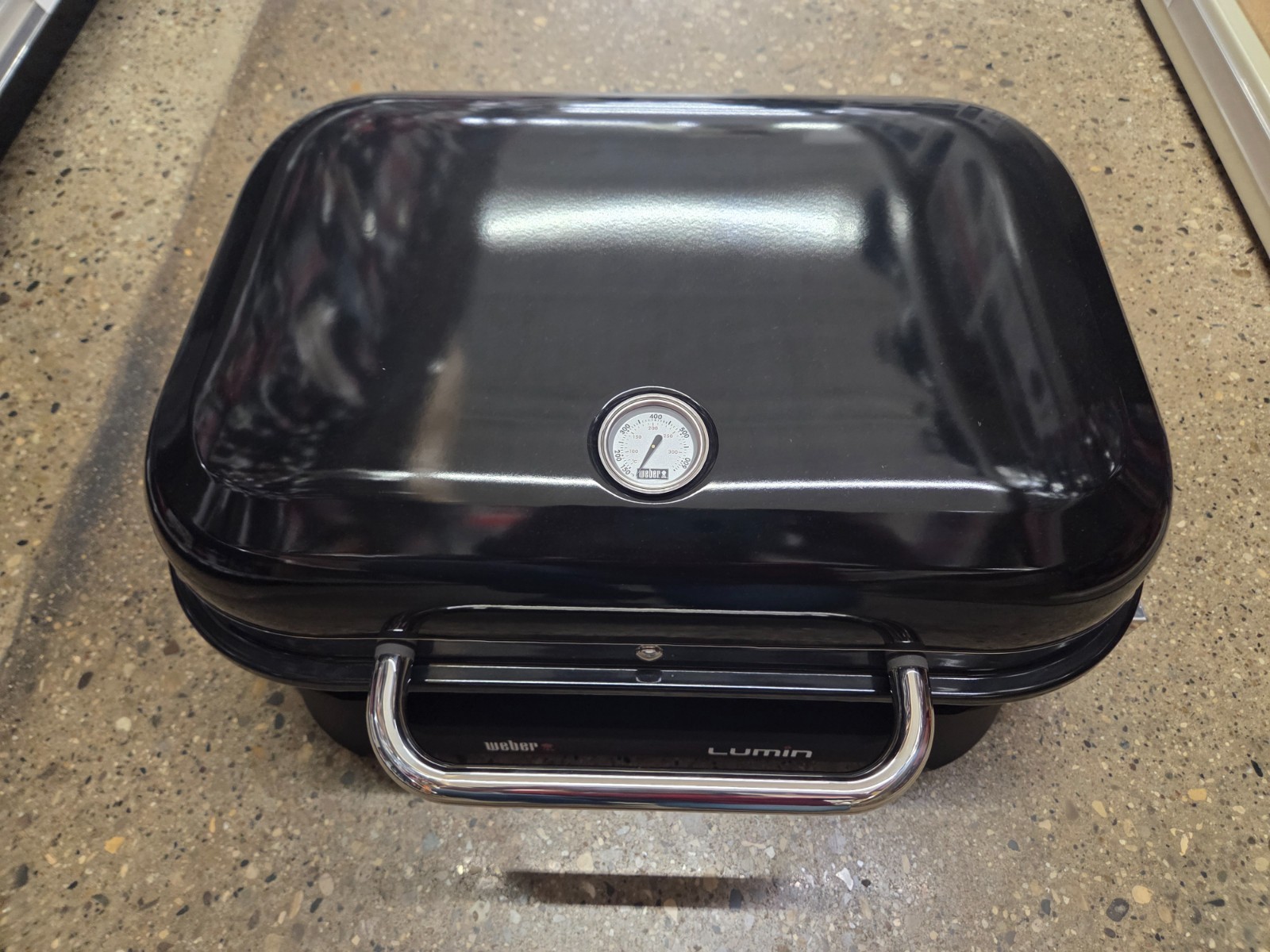 Weber Lumin Compact Electric Grill Black 92010901 NEW Sealed