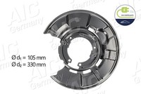 Aic Spritzblech, Bremsscheibe 55751 FüR Bmw