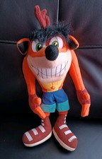 2001 Play-By-Play Crash Bandicoot - 38cm Soft Plush Stuffed Teddy Toy Doll PS1
