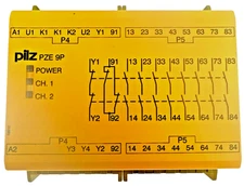 Pilz PZE 9P Safety Relay, 24VAC/D, 9.5VA, 3.5W, 777140, used (C5)