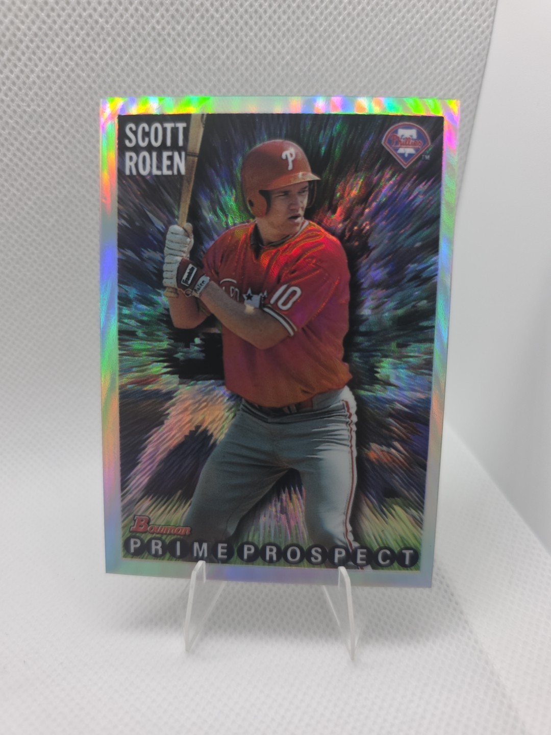 1998 Bowman Chrome - Reprints Scott Rolen #48 Refractor