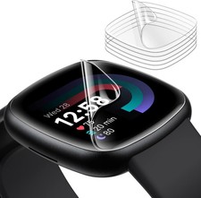 6-Pack Screen Protector for Fitbit Versa 4/Sense 2 Anti-Scratch TPU Film