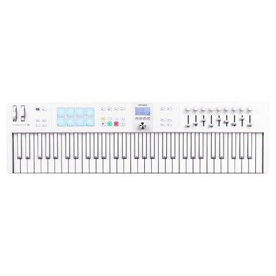 Arturia KeyLab Essential 61 Mk3 Alpine White - Midi Keyboard