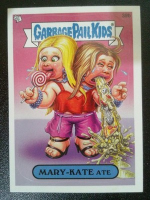 2005 Topps Garbage Pail Kids Series 4 Trading Card #39b-Mary-Kate Ate