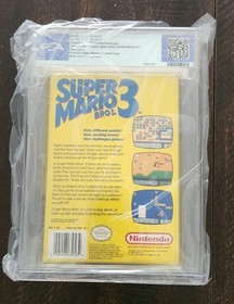 PSA (WATA) 8.5 CIB Super Mario Bros 3 w/ Box 8.0 Manual 9.2 Cart 9.2 NOT CGC VGA