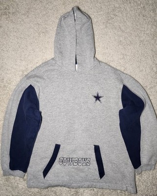 Vintage Dallas Cowboys Boys XL Hoodie NFL Licensed Genuine Stuff Pullover