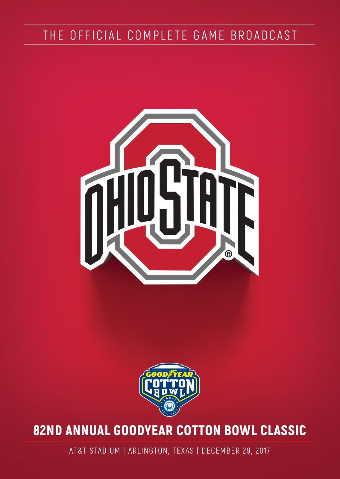 2018 CFP Cotton Bowl DVD (DVD) Ohio State USC