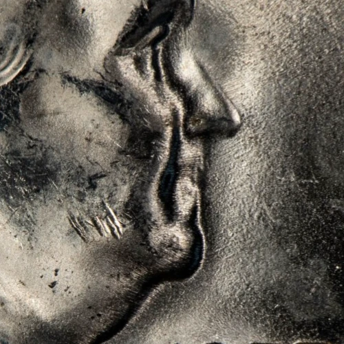 1955 50c Franklin Silver Half Dollar - Bugs Bunny Variety - BU - SKU-Y6331