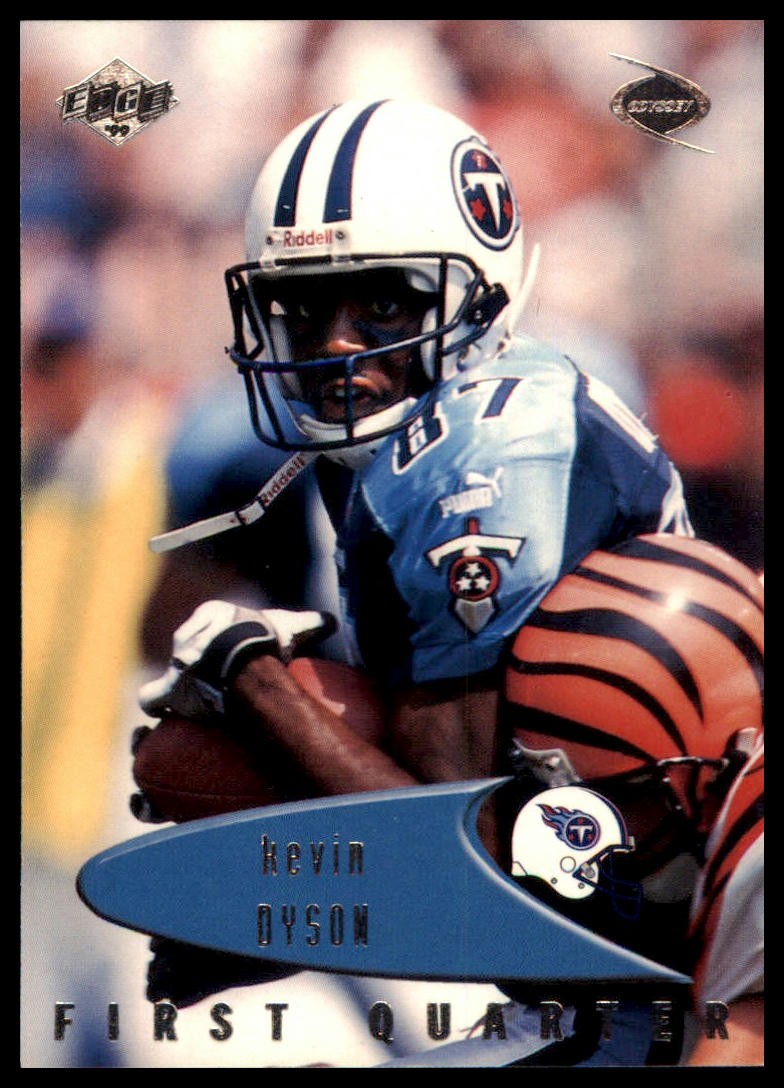 1999 Collector's Edge Odyssey #143 Kevin Dyson Titans