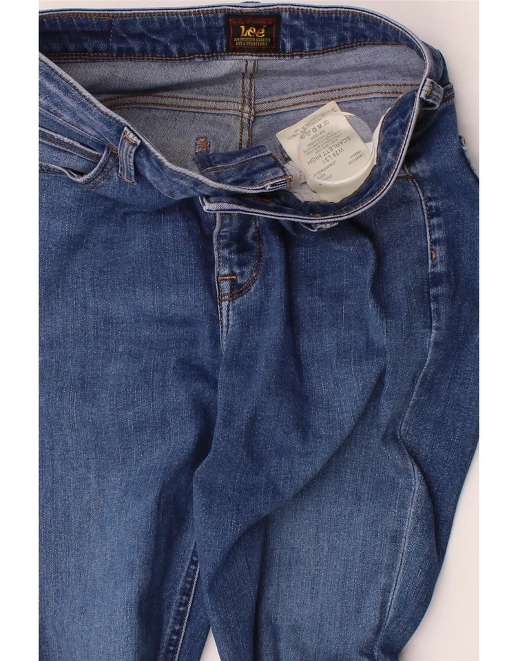 LEE Womens Scarlett High High Waist Skinny Jeans W29 L31 Blue AH12 - Image 3 of 3