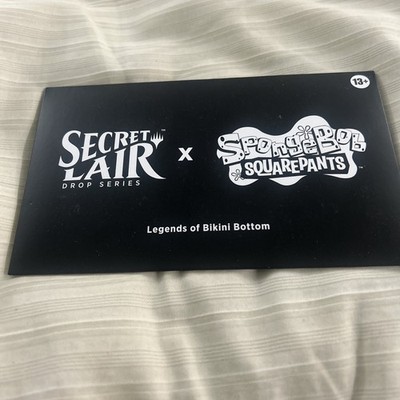 Secret Lair Spongebob Legends of Bikini Bottom Non-Foil