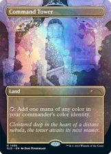 Command Tower (1496) (Galaxy Foil) -Foil Near Mint MTG Secret Lair
