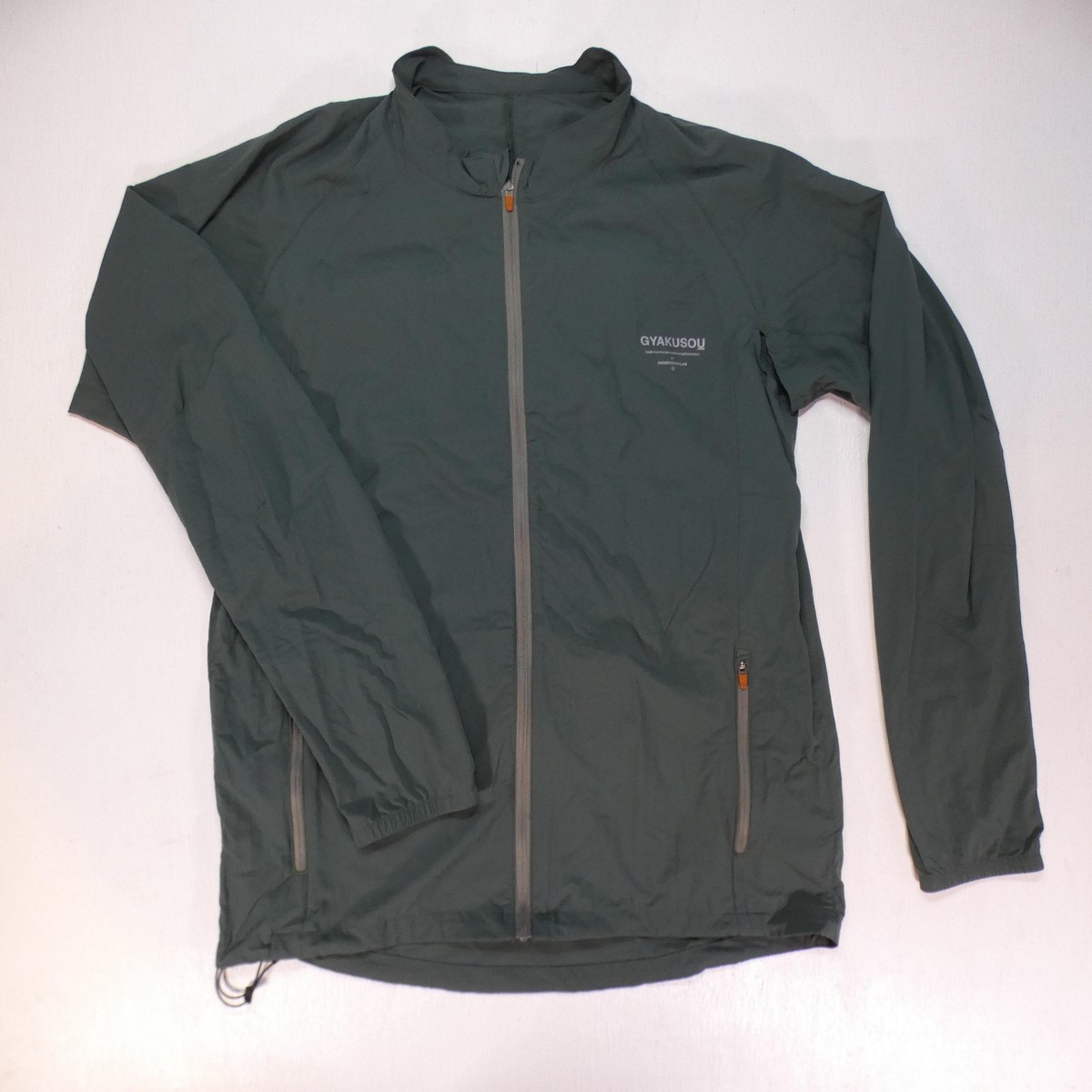 Nike GYAKUSOU ダークグリーン ウィンドブレーカー Nike Gyakusou Undercover Lab Flyweight Jacket Mens Large Green