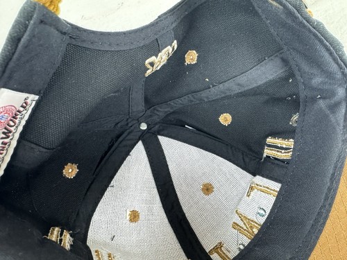 Vintage University Kentucky Hat Corduroy Top of the World Spell Out Strapback 90 - Picture 10 of 13