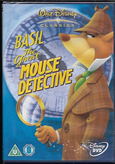 BASIL THE GREAT MOUSE DETECTIVE WALT DISNEY GENUINE R2 DVD NEW/SEALED