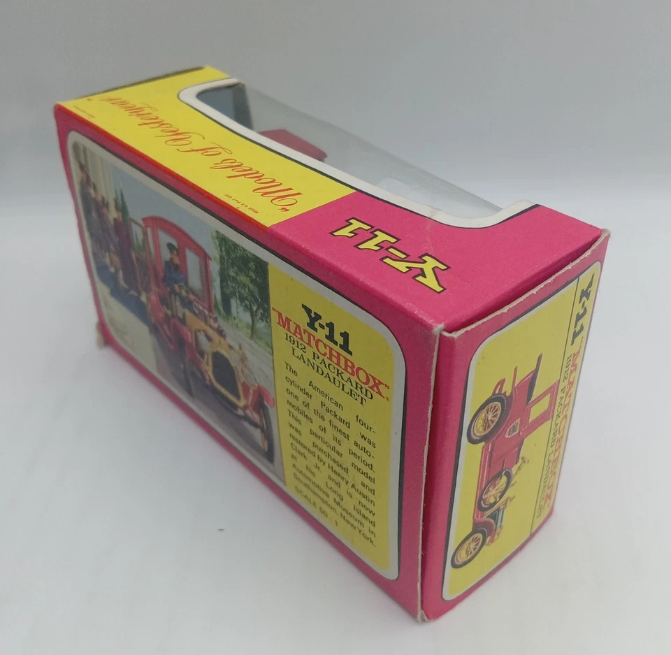 Matchbox Mint Y-11 Packard Landaulet 1912 Models of Yesteryear Car- Original Box - Image 4 of 4