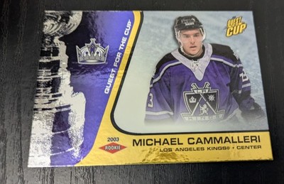 MICHAEL CAMMALLERI 2002-03 PACIFIC QUEST FOR THE CUP GOLD  /325 L A KINGS