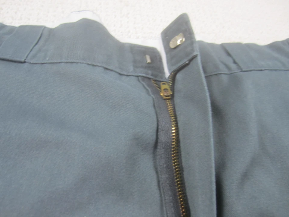 Dickies Shorts Mens 40 Gray Chino Casual w/Pockets Flat Front Loose Fit - Image 3 of 4