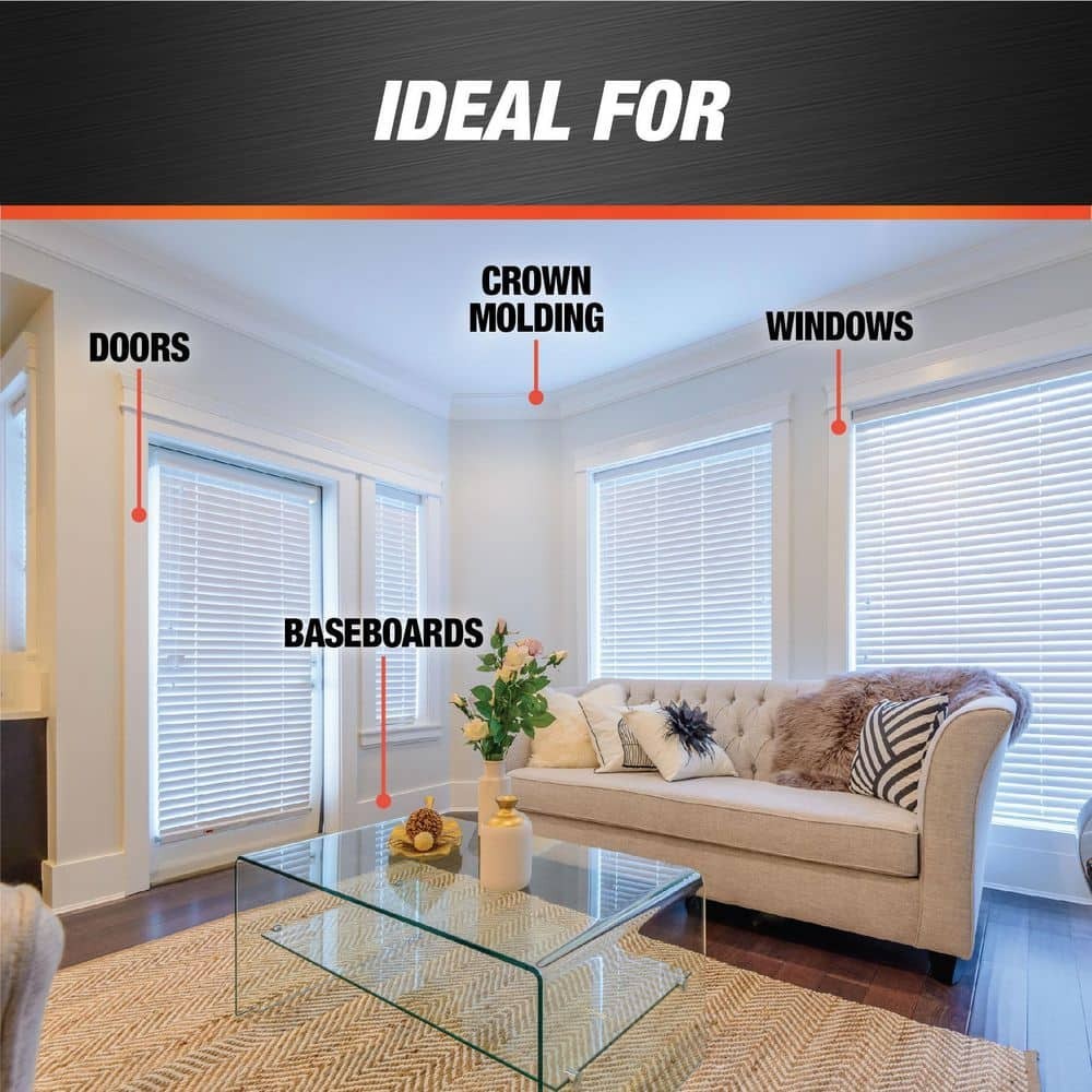 DAP Alex Plus Acrylic Latex Caulk Silicone WHITE Interior & Exterior Washable 2